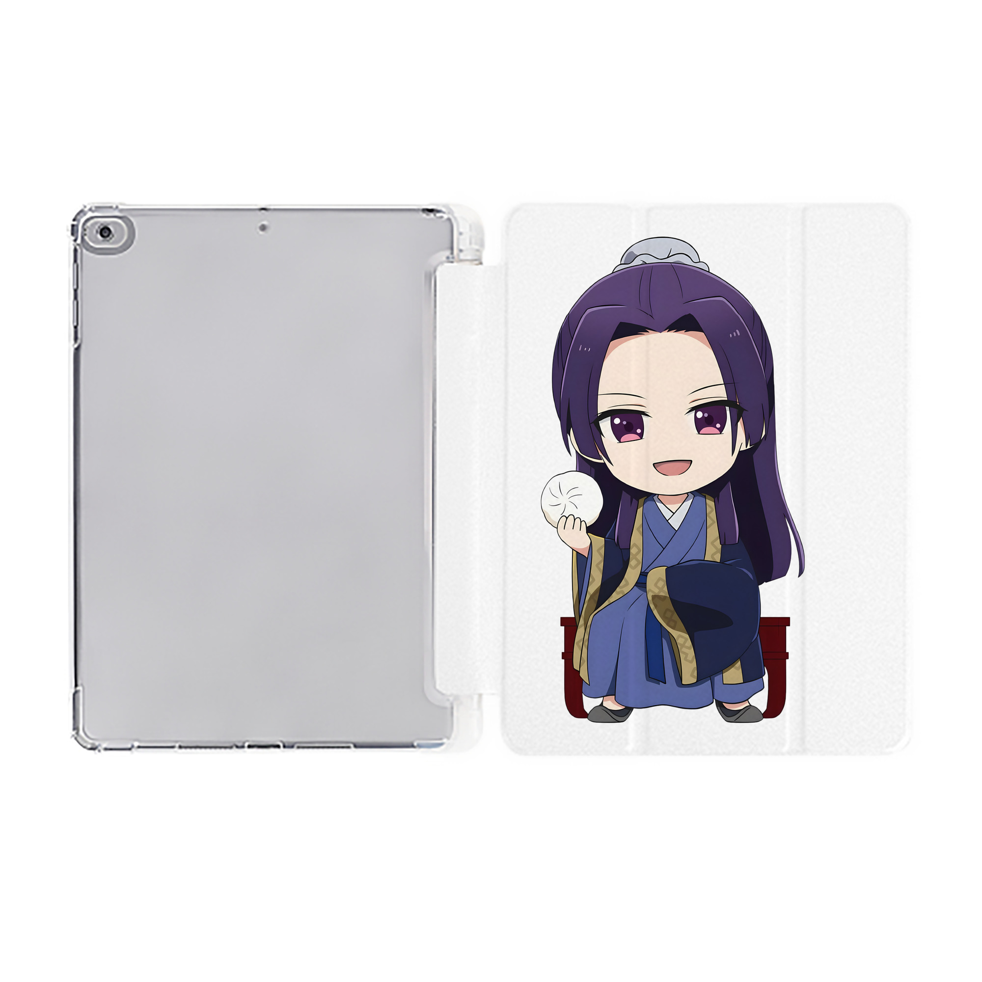 （画像用） 薬屋のひとりごと The Apothecary Diaries IPad ケース ペン収納付き 三つ折りスタンド PUレザー×シリコン 対応機種9.5/10.5/10.9インチ